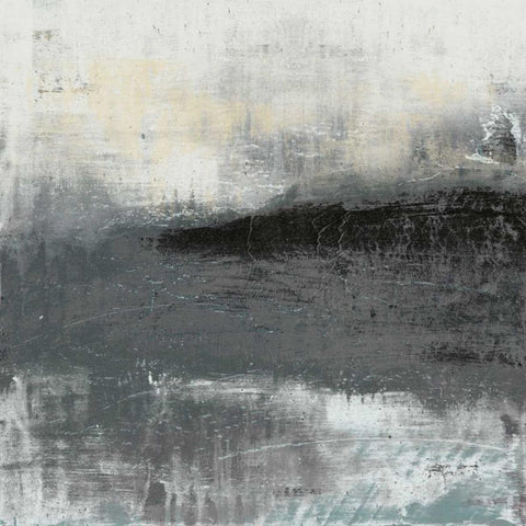Pensive Neutrals III Black Modern Wood Framed Art Print by Suderman, Karen