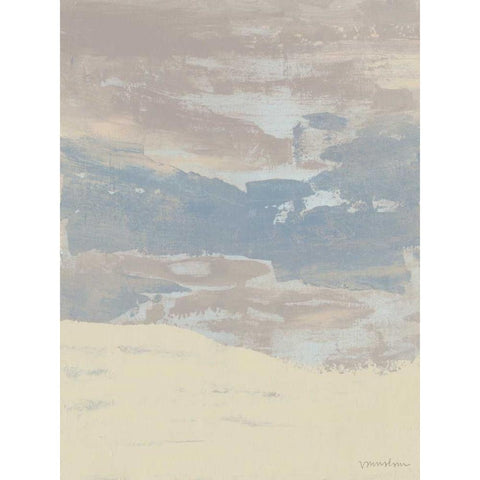 Mute Outpost I Gold Ornate Wood Framed Art Print with Double Matting by Lam, Vanna