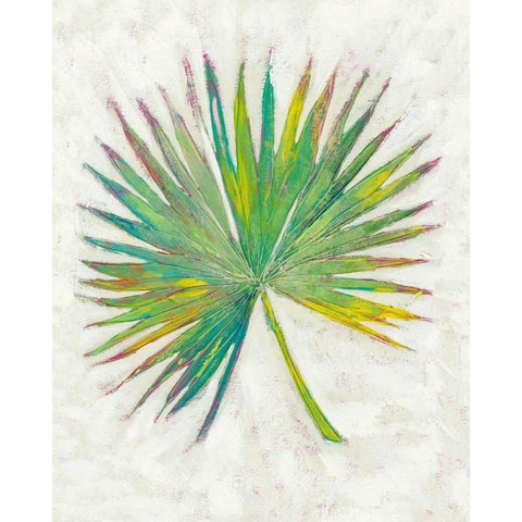 Vacation Palms I Black Modern Wood Framed Art Print by Zarris, Chariklia