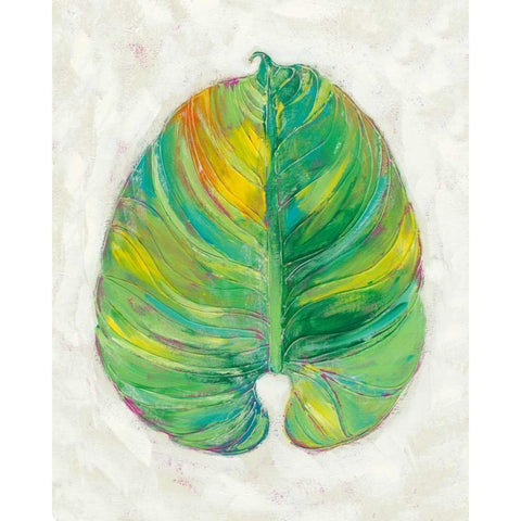 Vacation Palms II Black Modern Wood Framed Art Print by Zarris, Chariklia