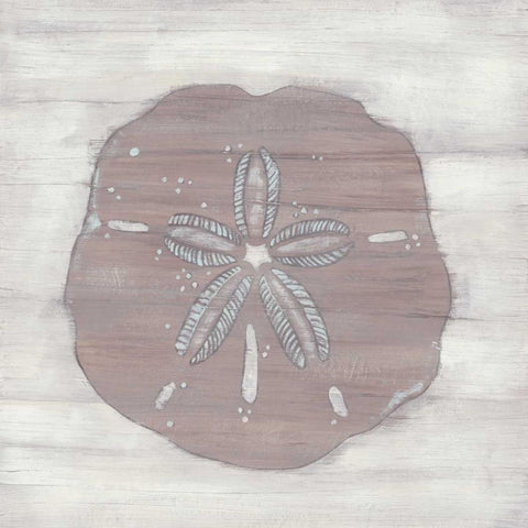 Driftwood Silhouette IV White Modern Wood Framed Art Print by Vess, June Erica