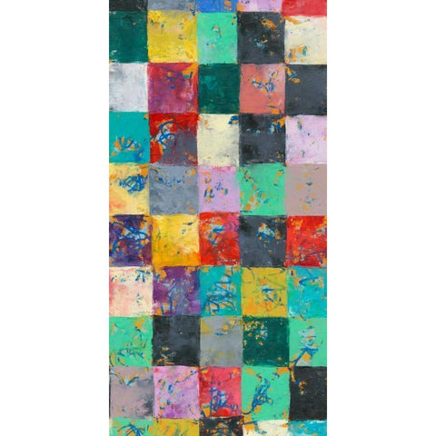 Lucky Seven II White Modern Wood Framed Art Print by Galapon, Nikki