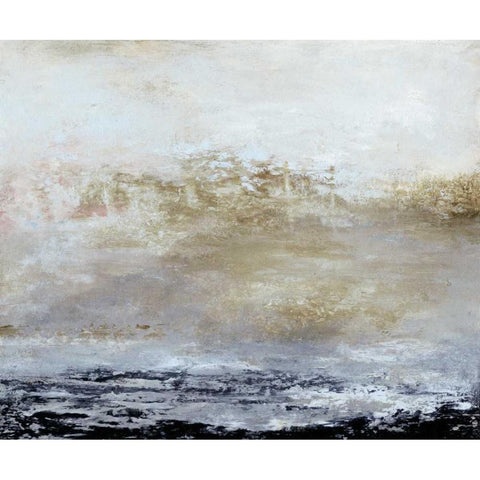 Seasons I Black Modern Wood Framed Art Print by Gordon, Sharon