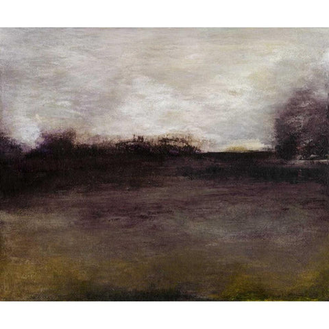 Seasons IV Black Modern Wood Framed Art Print by Gordon, Sharon