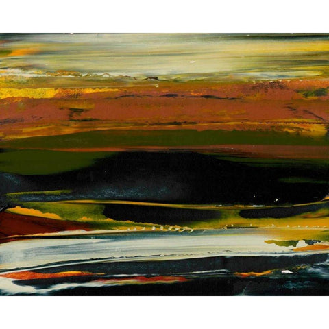Deconstructed View II White Modern Wood Framed Art Print by Gordon, Sharon