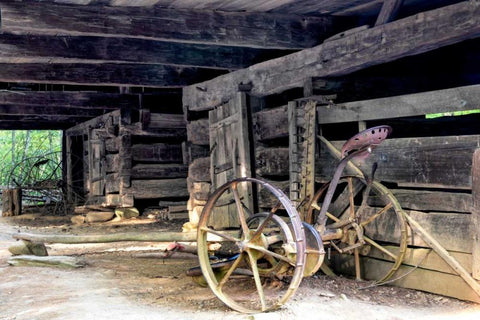 Yesteryear White Modern Wood Framed Art Print with Double Matting by Head, Danny