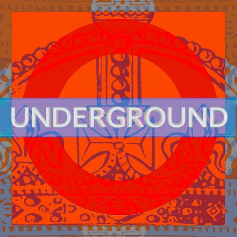 London Calling I Black Modern Wood Framed Art Print by Montillio, Louise