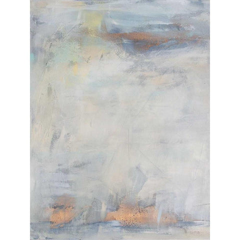 White Blush I White Modern Wood Framed Art Print by Contacessi, Julia