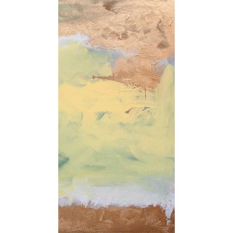Salt and Sandstone II White Modern Wood Framed Art Print by Contacessi, Julia