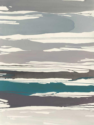 Watching for Sea and Sky  Black Ornate Wood Framed Art Print with Double Matting by Delamater, Rob