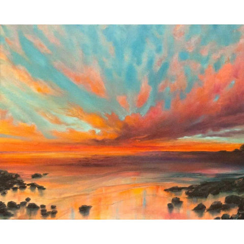 The Eternity of Things Black Modern Wood Framed Art Print with Double Matting by Quin, Marabeth