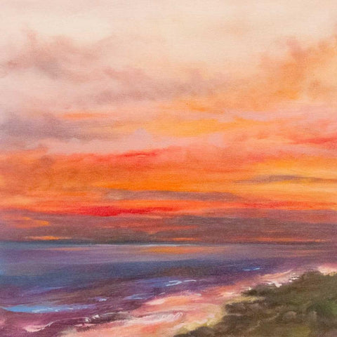 The Calm of the Wild Black Modern Wood Framed Art Print by Quin, Marabeth