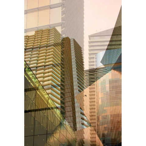 Double Take III Black Modern Wood Framed Art Print by Perkins, Greg