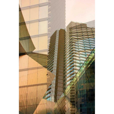 Double Take IV Black Modern Wood Framed Art Print by Perkins, Greg