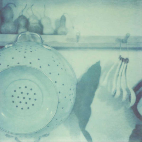 Color Shade V Black Modern Wood Framed Art Print with Double Matting by Johnson, Jason