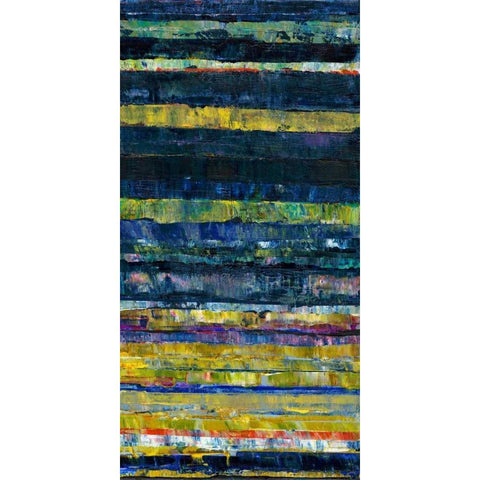 Light on Water II Black Modern Wood Framed Art Print by Fuchs, Jodi