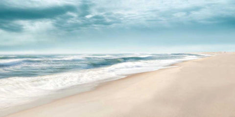 Hamptons I Black Ornate Wood Framed Art Print with Double Matting by McLoughlin, James