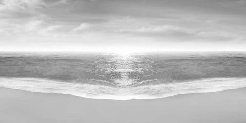 Hamptons VI White Modern Wood Framed Art Print with Double Matting by McLoughlin, James