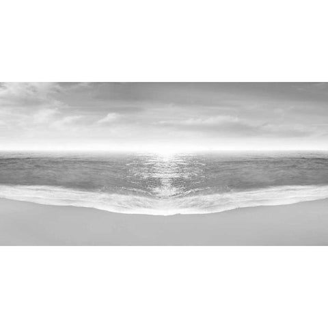 Hamptons VI White Modern Wood Framed Art Print by McLoughlin, James