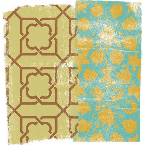 Moorish Study II Black Modern Wood Framed Art Print by Saunders, Alonzo