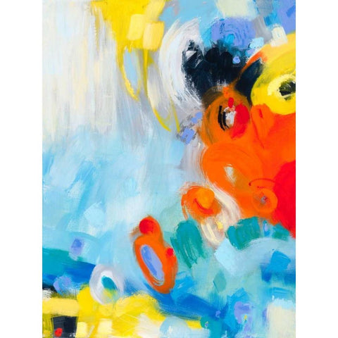 In the Loop IV Black Modern Wood Framed Art Print with Double Matting by Bothne, Janet