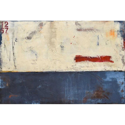 Label 1267 Black Modern Wood Framed Art Print with Double Matting by Ashley, Erin