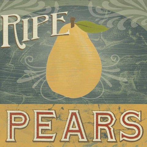 Farm Stand V Black Ornate Wood Framed Art Print with Double Matting by Vess, June Erica