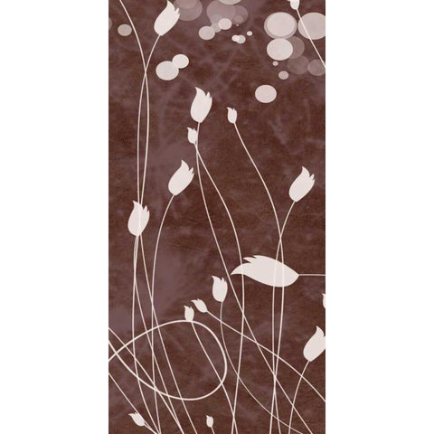 Botany Expressions VIII Black Modern Wood Framed Art Print by Orlov, Irena