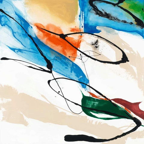Fabricate II White Modern Wood Framed Art Print by Jasper, Sisa
