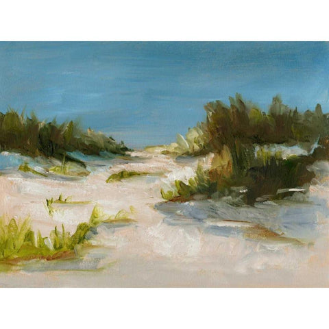 Summer Dunes I Gold Ornate Wood Framed Art Print with Double Matting by Harper, Ethan