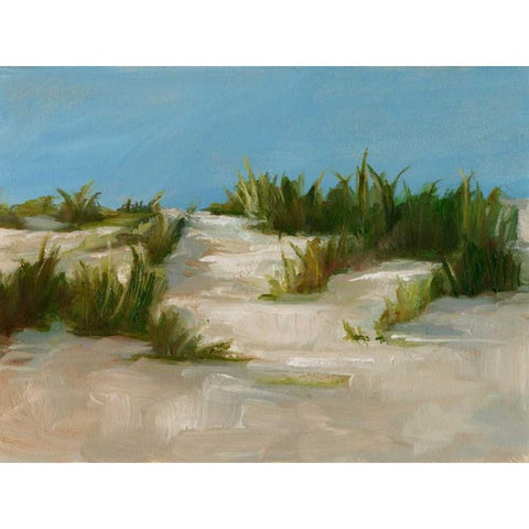 Summer Dunes II White Modern Wood Framed Art Print by Harper, Ethan