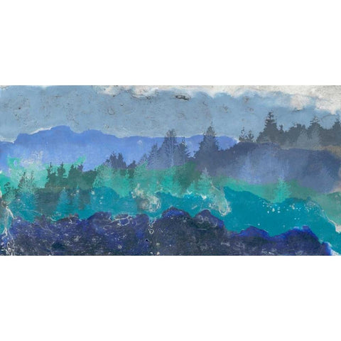 Appalachian Trail I White Modern Wood Framed Art Print by Ludwig, Alicia