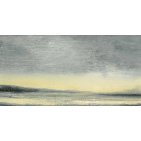 Early Light  White Modern Wood Framed Art Print by Gordon, Sharon