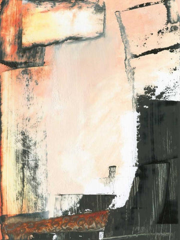 Avenue I White Modern Wood Framed Art Print with Double Matting by Gordon, Sharon