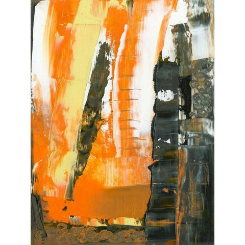 Avenue IV Black Modern Wood Framed Art Print with Double Matting by Gordon, Sharon