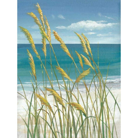 Summer Breeze I Black Modern Wood Framed Art Print by OToole, Tim