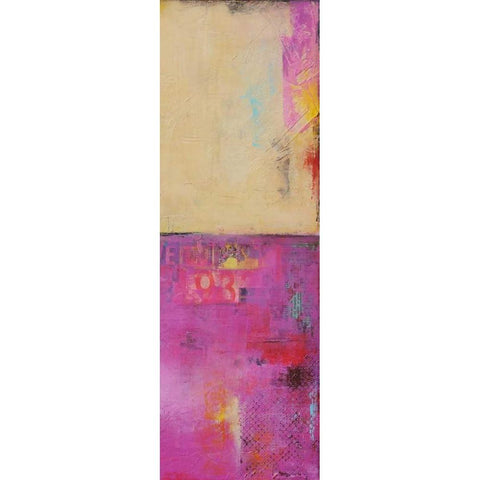 2-Up Urban Poetry II Black Modern Wood Framed Art Print with Double Matting by Ashley, Erin