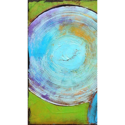 Spring Congo I Gold Ornate Wood Framed Art Print with Double Matting by Ashley, Erin