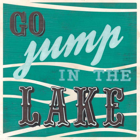 Cabin Life II White Modern Wood Framed Art Print with Double Matting by Vess, June Erica
