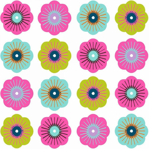 Charms I Black Modern Wood Framed Art Print with Double Matting by Ketchum, Nicole