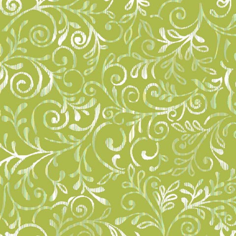 Lirico III Black Modern Wood Framed Art Print with Double Matting by Hoffman, Katia