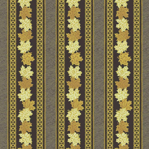 Maple Ribbons I White Modern Wood Framed Art Print with Double Matting by Hoffman, Katia