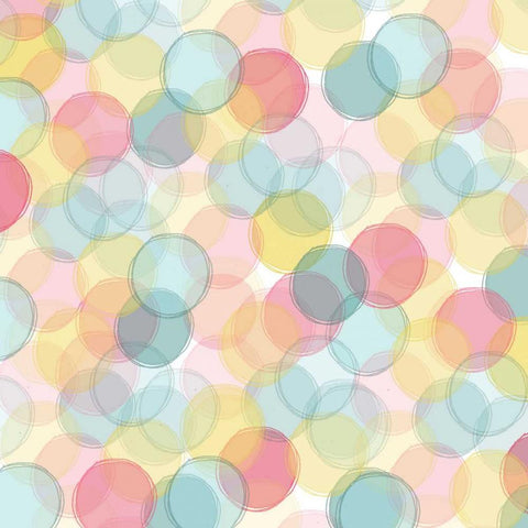 Popping Flowers VI Black Modern Wood Framed Art Print with Double Matting by Benyon, Ali