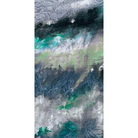 Gravity II White Modern Wood Framed Art Print by Butler, John