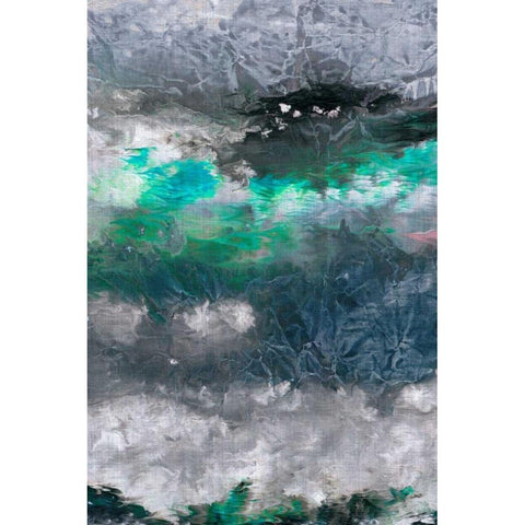 Gravity IV White Modern Wood Framed Art Print by Butler, John