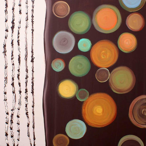 Balance I Black Modern Wood Framed Art Print by Orlov, Irena