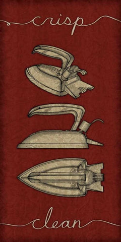 Pressed I White Modern Wood Framed Art Print with Double Matting by Pied Piper Creative