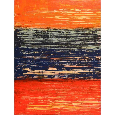 Electric Morning I Black Modern Wood Framed Art Print by Avondet, Natalie