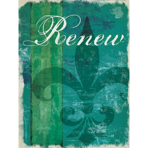 Renew - Unwind I White Modern Wood Framed Art Print by Pied Piper Creative