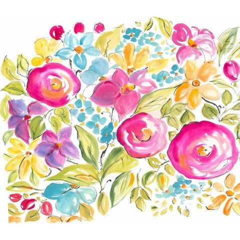 Abundance I Gold Ornate Wood Framed Art Print with Double Matting by Minasian, Julia